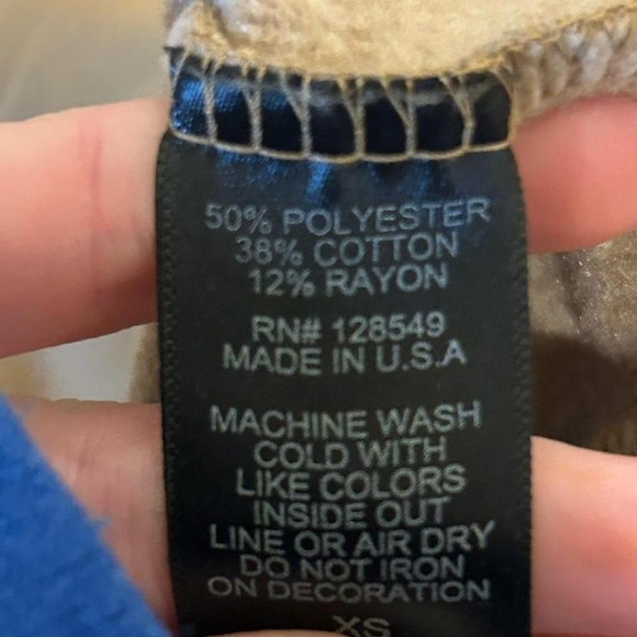 AVIATOR NATION FADED GOLD ZIP UP HOODIE size XS $232 Rare - Picture 4 of 4